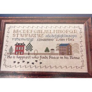 Greenwillow Sampler Cross-Stitch Pattern By The Needl Love Company